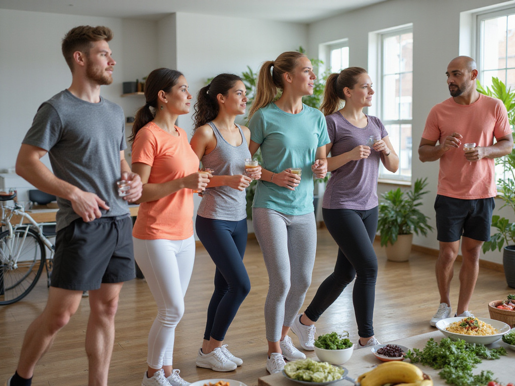 וויגובי דיאטה lifestyle in diverse group's fitness activities