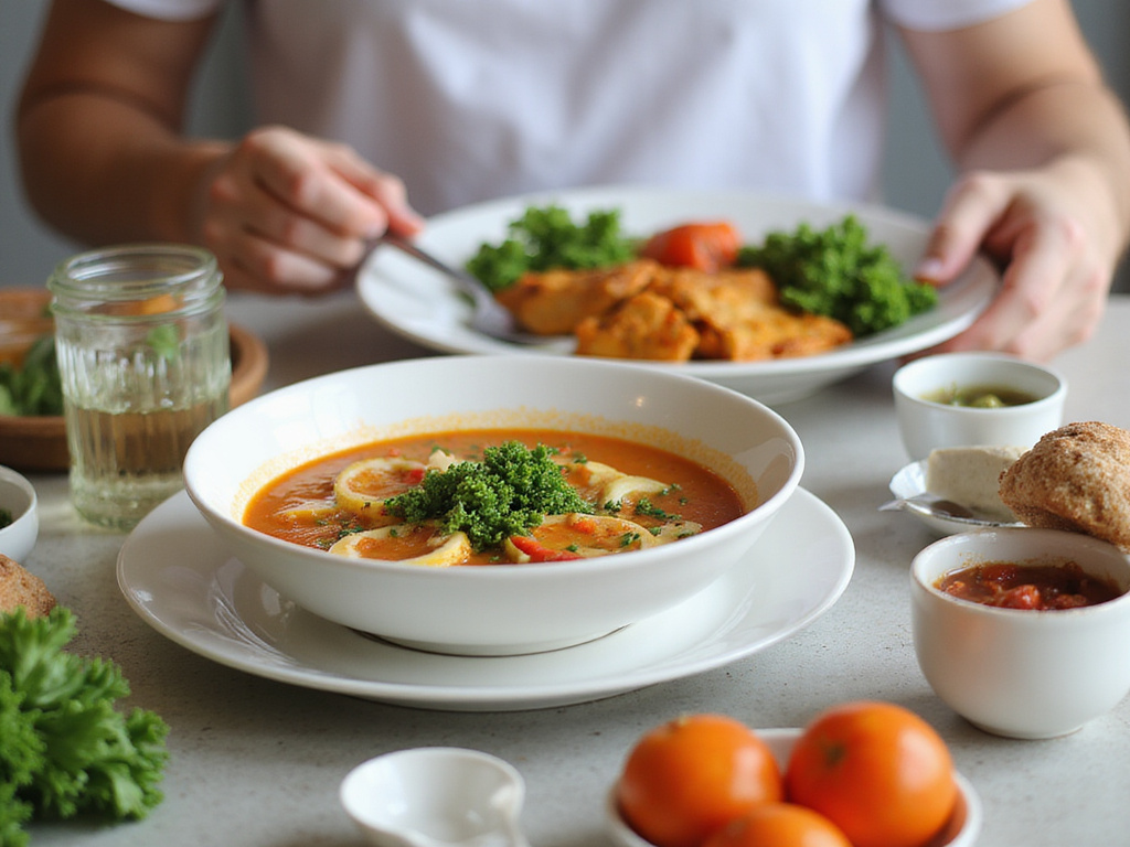 Healthy meal preparation for דיאטה לפני קולונוסקופיה guidelines